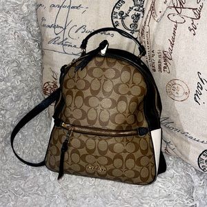 Small coach backpack